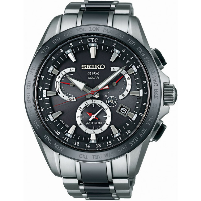 Seiko Astron GPS Solar Dual Time SSE041J1 watch for sale